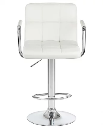 Стул барный DOBRIN KRUGER ARM Белый_5