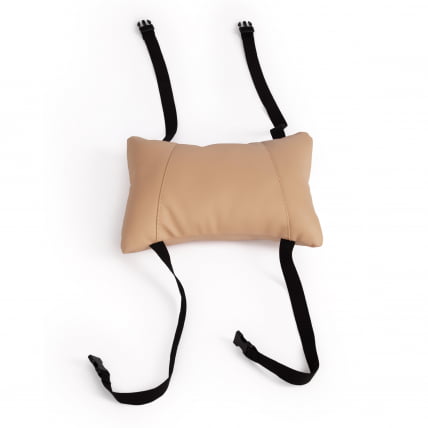 Кресло DRIVER (22) кож/зам/ткань, бежевый/бронза, 36-34/TW-21_14