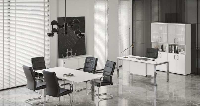 Стол журнальный на О-образном м/к ONIX DIRECT LUX M-O.MO-SJ-1 Белый бриллиант_1