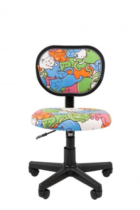 Детское кресло CHAIRMAN KIDS 106 Black Котики_1