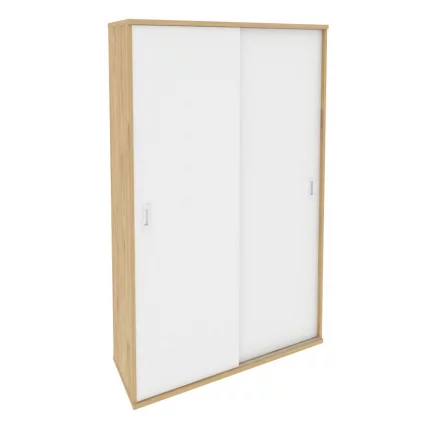 Шкаф-купе комбинированный ONIX O.SHK-1.2 Тиквуд Светлый/Белый_0