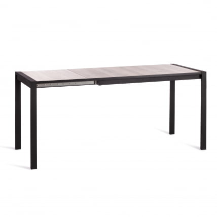 Стол GALEON ЛДСП/HPL/металл, 110 x 70+45 x 75 см, Береза Таксус/черный_5