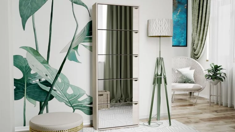 Тумба для обуви Тип 9 Ясень Шимо_0