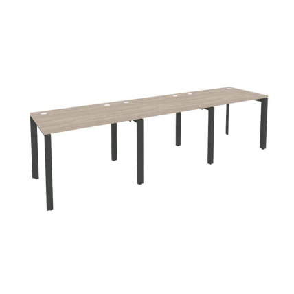 Рабочая станция на П-образном м/к ONIX O.MP-RS-3.1.7 Дуб Аттик/Антрацит_0