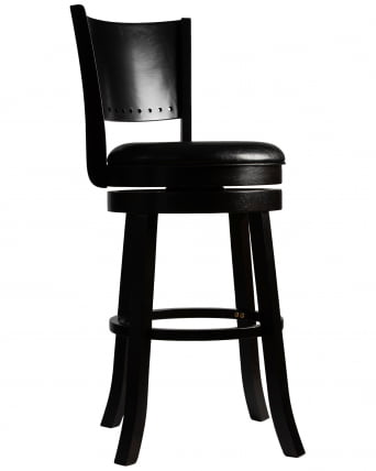 Вращающийся полубарный стул DOBRIN TONY COUNTER Капучино-черный_7