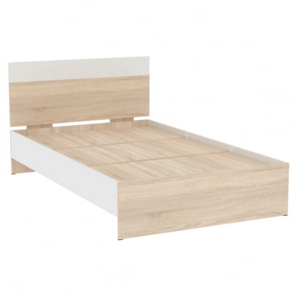 Кровать Алиса(L26)1247х903х2063(ДСС-Белый)_0