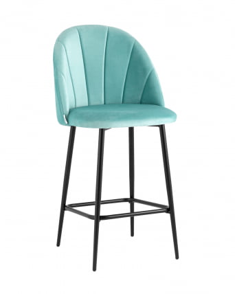 Стул полубарный Логан (ПБ) Бирюзовый_0