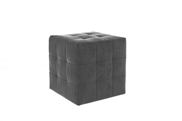 Пуф Рубик 2 PM-003.2 графит (велюр)_0
