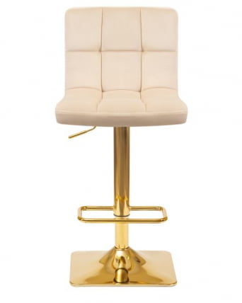 Стул барный DOBRIN GOLDIE (бежевый велюр (MJ9-10)) 2 шт_6