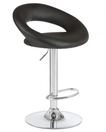 Стул барный DOBRIN MIRA (черный) 2 шт_2