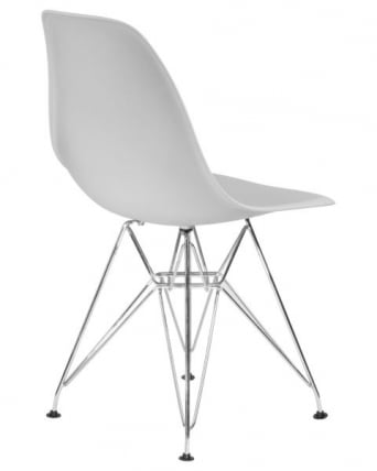 Стул обеденный ДОБРИН ДСР (ножки хром, цвет светло-серый (ГР-01)) 4 шт / DOBRIN DSR (GR-01))_4