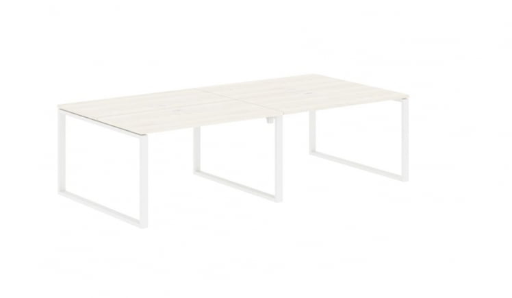 Бенч-система EDIS EQWST 2713 Ясень Траун Белый_0