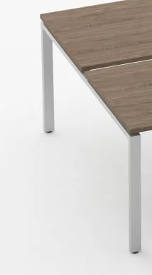 П-образный металлический каркас с траверсами Deka 7.145.12 К Металлик матовый муар_0