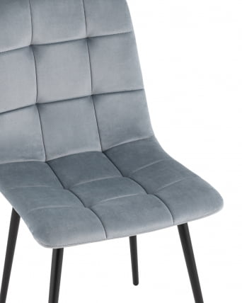 Стул Одди велюр серый 4 шт. комплект_7