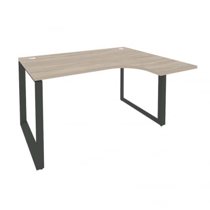 Стол эргономичный правый на О-образном м/к ONIX O.MO-SA-3R Дуб Аттик/Антрацит_0