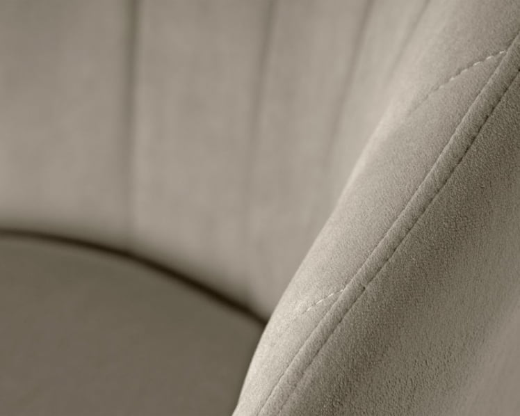 Стул обеденный DOBRIN NAOMI (ЭМАЛЬ ЧЕРНЫЙ МУАР велюр Catania Cocoa)_6