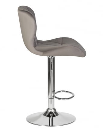 Стул барный DOBRIN BARNY (серый велюр (MJ9-75)) 2 шт_3