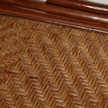 Кресло-качалка MILANO (разборная) / без подушки / ротанг top quality, 58x136x103 см, Pecan (орех)_9