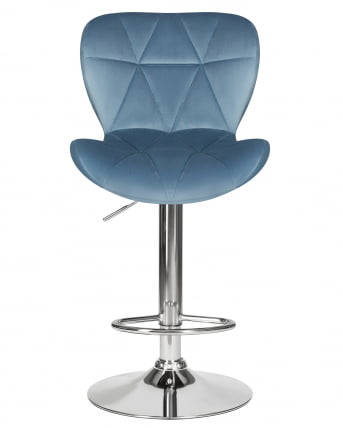 Стул барный DOBRIN BARNY Пудрово-голубой велюр MJ9-74_5