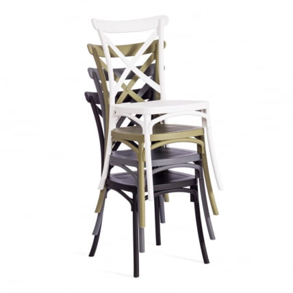 Стул CROSS (mod. PL24) / 1 шт. в упаковке пластик, 48 х 58 х 89 см, Dark-grey (темно-cерый) 15537_10