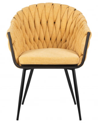 Стул обеденный DOBRIN MATILDA Желтая ткань LAR 275-8_5