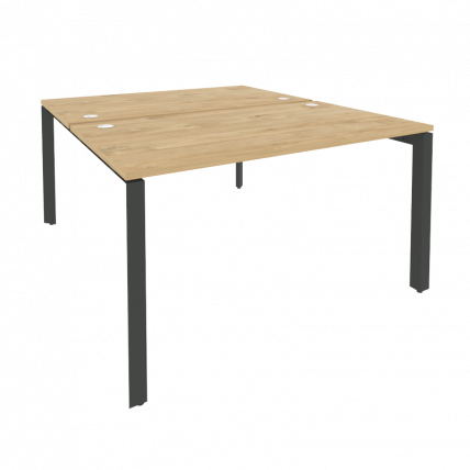 Рабочая станция на П-образном м/к ONIX O.MP-D.RS-2.3.8 Тиквуд Светлый/Антрацит_0