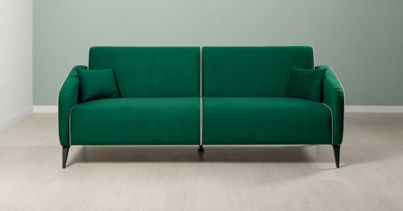 Диван-кровать НОЭЛЬ Велутто 33 т-зел малахит_4