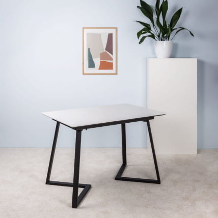 Стол Роналдо раздвиж. 120-160 Мрамор бьянко_7