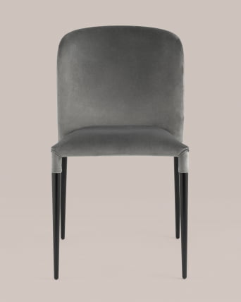 Стул для кухни Лори велюр Серый_3