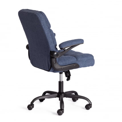 Кресло офисное Lugano ткань teddy, темно-синий_3