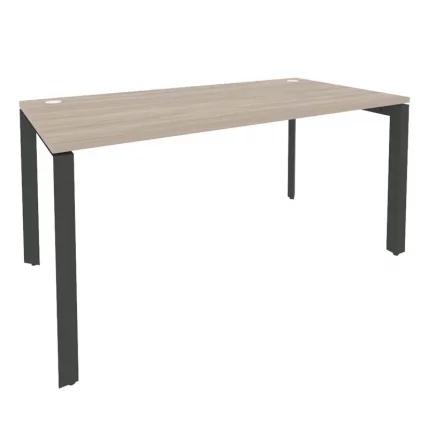 Стол рабочий на П-образном м/к ONIX O.MP-SP-4.8 Дуб Аттик/Антрацит_0