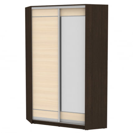 Шкаф-купе ЙА-230х1250-2(Венге-ДМ-Д1Д2) / YA-230х1250-2(Венге-ДМ-D1D2)_0