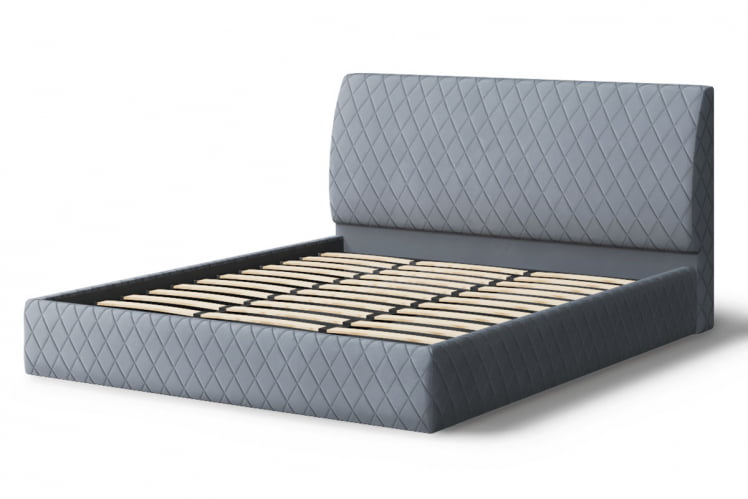 Кровать Хилтон, 2000*1800 мм, серый_1