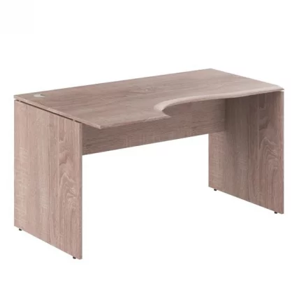Стол письменный эргономичный левый WCET 149 L Дуб сонома_0