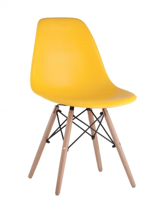 Стул Еамес ДСВ 4 шт. Желтый / Eames DSW_0