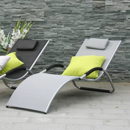 Шезлонг-лежак ГРАЦИЯ MC-3039GC Grey_0