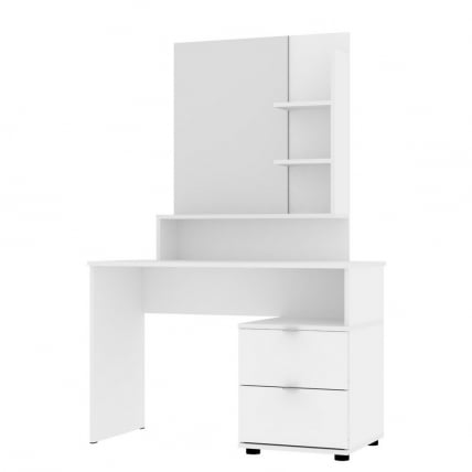 Туалетный столик Алиса(C3)1524х1001х459сторцевойручкой(Белый)_0