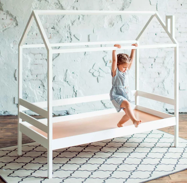 Кровать-домик RooRoom кд-11 Белый_1