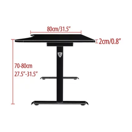 Геймерский стол Arozzi Arena Gaming Desk Black_5