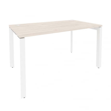 Стол рабочий на П-образном м/к ONIX O.MP-SP-3.8 Денвер Светлый/Белый_0