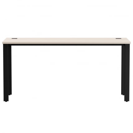 Стол прямой на металлокаркасе, опоры 45 гр Everprof EVO 254S004 Кашемир Черный_1