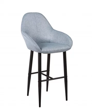 Стул барный Кент (Б) Грей/Черный / Kent_0