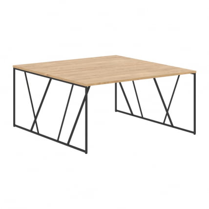 Стол письменный LOFTIS LWST 1516 Дуб Бофорд/Черный_0