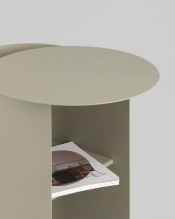 Журнальный столик Floire металл оливковый_9