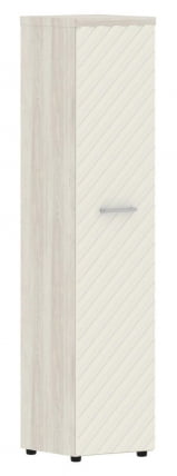 Шкаф колонка с глухой дверью и топом Torr LUX TLHC 42.1 Сосна Эдмонд Латте_0