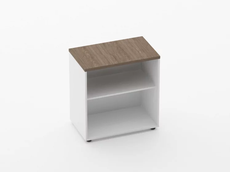 Тумба открытая Deka 9.01.07 Дуб Верцаска/Белый_0