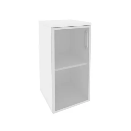 Шкаф низкий узкий левый ONIX O.SU-3.2R(L) Белый Бриллиант_0