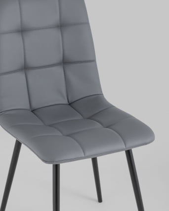 Стул Oliver экокожа Серый_7