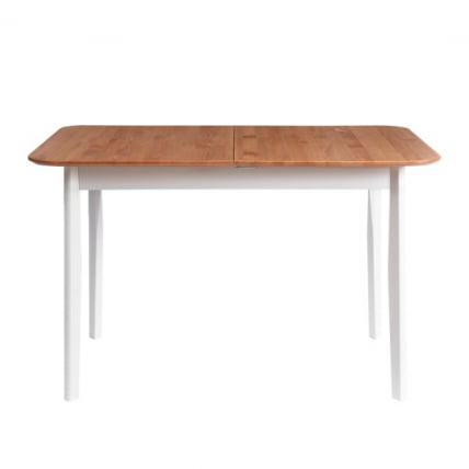 Стол Соната Люкс/ Sonata Lux table, 120х75х73 см массив сосны, антик/белый, 120х75х73 см_1