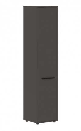 Шкаф-колонка с глухой дверью EDIS EHCS 42.1 Мокко Черный Мокко_0